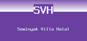 Seminyak Villa Halal