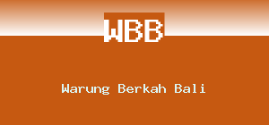 Warung Berkah Bali